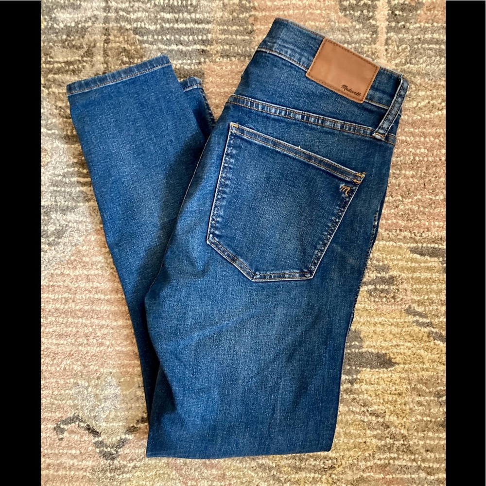 Madewell 9” High-Rise Cropped Skinny Jeans - Size 6p/28p